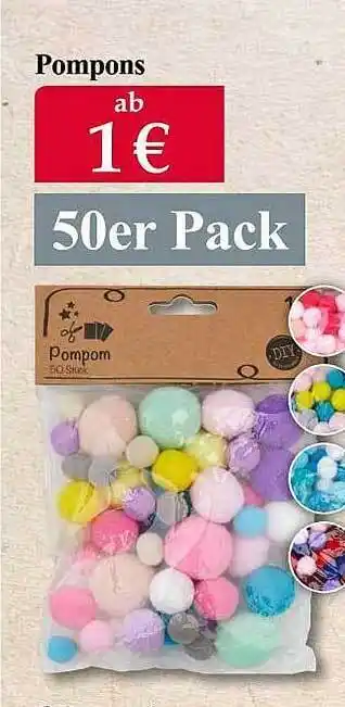 Woolworth Pompons Angebot