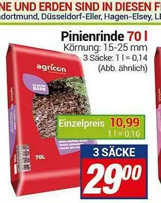 CENTERSHOP Pinienrinde 70 L Angebot