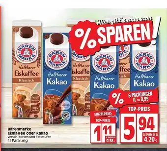 Edeka Bärenmarke Eiskaffee Oder Kakao Angebot