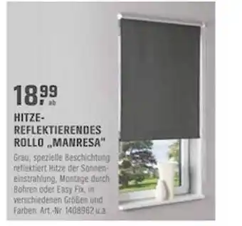 OBI Hitze-reflektierendes Rollo „manresa“ Angebot