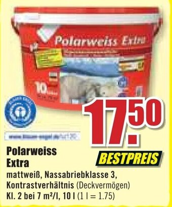 B1 Discount Baumarkt Polarweiss Extra Angebot