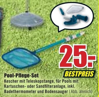 B1 Discount Baumarkt Pool Pflege Set Angebot