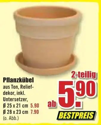 B1 Discount Baumarkt Pflanzkübel Angebot