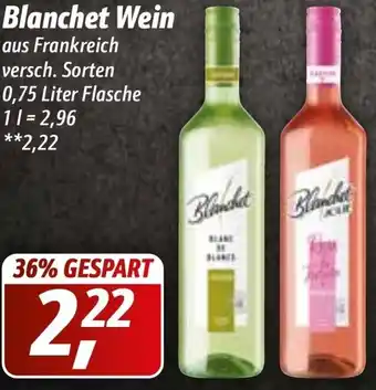 Simmel Blanchet Wein 0,75 Liter Flasche Angebot