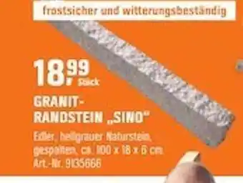 OBI Granit-randstein „sino“ Angebot