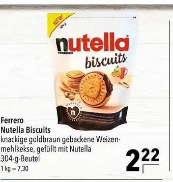 CITTI Markt Ferrero Nutella Biscuits Angebot