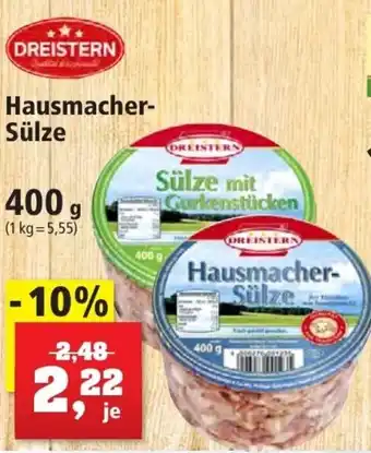 Thomas Philipps Dreistern Hausmacher Sülze 400 g Angebot