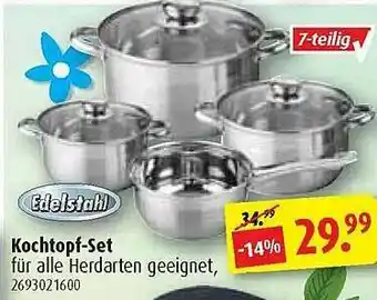 ROLLER Edelstahl Kochtopf-set Angebot