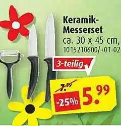 ROLLER Keramik Messerset Angebot