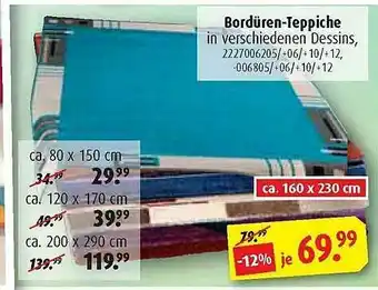 ROLLER Bordüren Teppiche Angebot