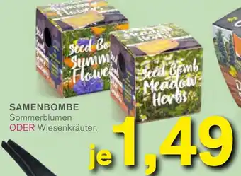 KODi Samenbombe oder Wiesenkräuter Angebot