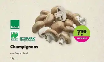 Biomarkt Champignons 1kg Angebot