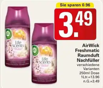 WEZ AirWick Freshmatic Raumduft Nachfüller 250ml Dose Angebot
