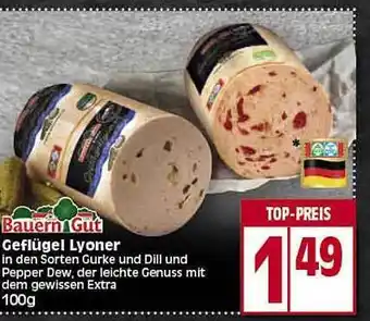 Elli Markt Bauern Gut Geflügel Lyoner Angebot