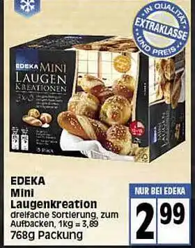 Elli Markt Edeka Mini Laugenkreation Angebot