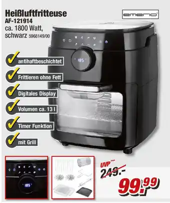 Poco Emerio Heissluftfritteuse | AF-121914 Angebot