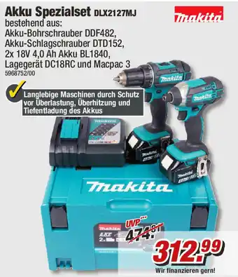 Poco Makita Akku Spezialset | DLX2127MJ Angebot