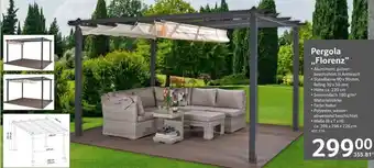 Selgros Pergola ,,Florenz" Angebot