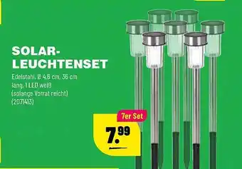 Leitermann Baumarkt Solar Leuchtenset Angebot