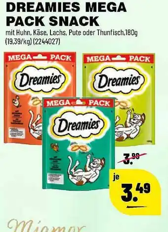 Leitermann Baumarkt Dreamies Mega Pack Snack Angebot