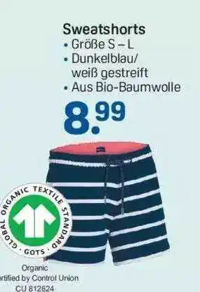 Rossmann Sweatshorts Angebot