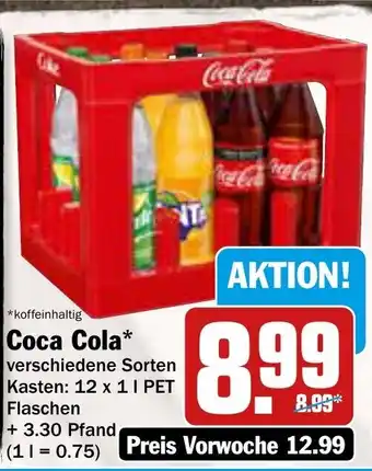 AEZ Coca Cola 12*1L Angebot