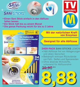 KODi 24er pack Sani Sticks Lemon Angebot