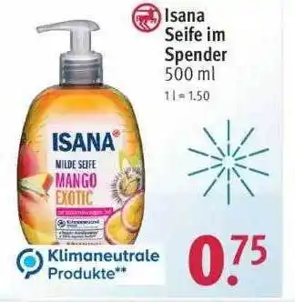 Rossmann Lsana Seife Im Spender Angebot