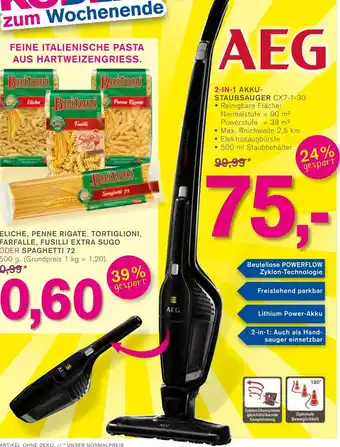 KODi AEG 2in1 Akku Staubsauger Angebot