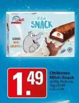 WEZ Ottifanten Milch Snack Angebot