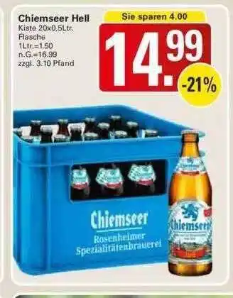 WEZ Chiemseer Hell Angebot