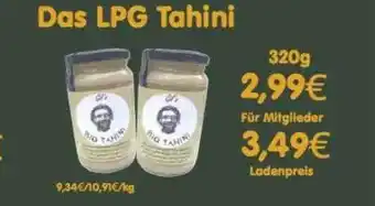 LPG Biomarkt Das Lpg Tahini Angebot