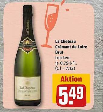 REWE Kaufpark La Cheteau Crémant De Loire Brut Angebot