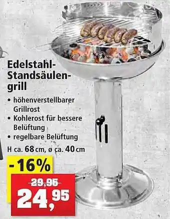 Thomas Philipps Edelstahl-standsäulen-grill Angebot