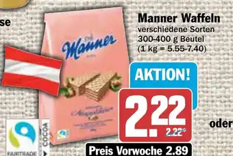 AEZ Manner Waffeln 300-400g Angebot