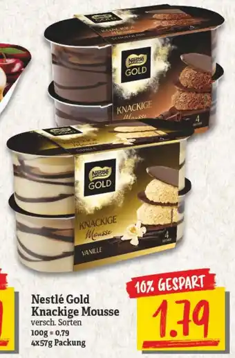 NP Discount Nestlé Gold Knackige Mousse Angebot