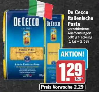 AEZ De Cecco Italienische Pasta 500g Angebot