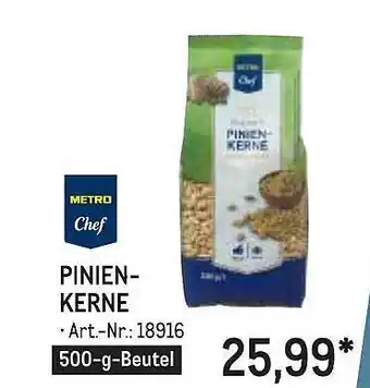 METRO Metro Chef Pinien-kerne Angebot