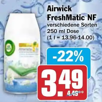 AEZ Airwick Freshmatic NF 250ml Angebot