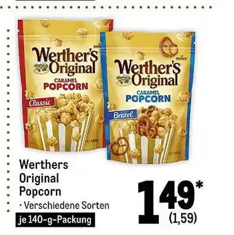 METRO Werthers Original Popcorn Angebot