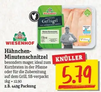 NP Discount Wiesenhof Hahnchen-Minutenschnitzel 449g Angebot