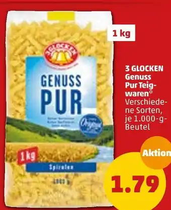 PENNY 3 glocken genuss pur teigwaren Angebot