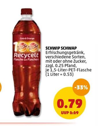 PENNY Schwip schwap erfrischungsgetränk Angebot