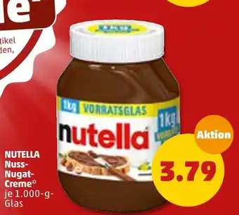 PENNY Nussnugatcreme nutella Angebot