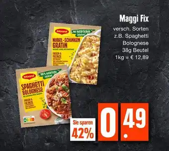 Edeka Maggi maggi fix Angebot