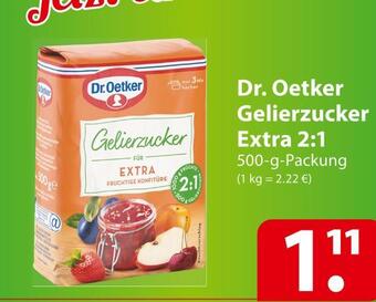 Famila Nord Ost Dr. oetker gelierzucker extra 2:1 Angebot