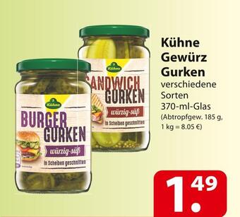 Famila Nord Ost Kühne gewürz gurken Angebot