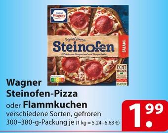Famila Nord Ost Wagner steinofen-pizza oder flammkuchen Angebot
