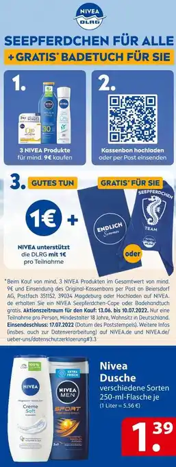 Famila Nord Ost Nivea dusche Angebot