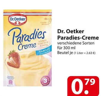 Famila Nord Ost Dr. oetker paradies-creme Angebot